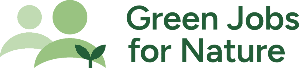 Green jobs for nature logo