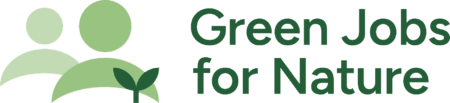 Green jobs for nature logo