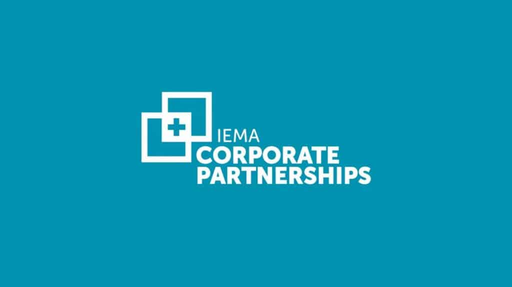 Video thumbnail showing corporate partnership logo