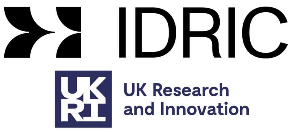 IDRIC and UKRI logos together