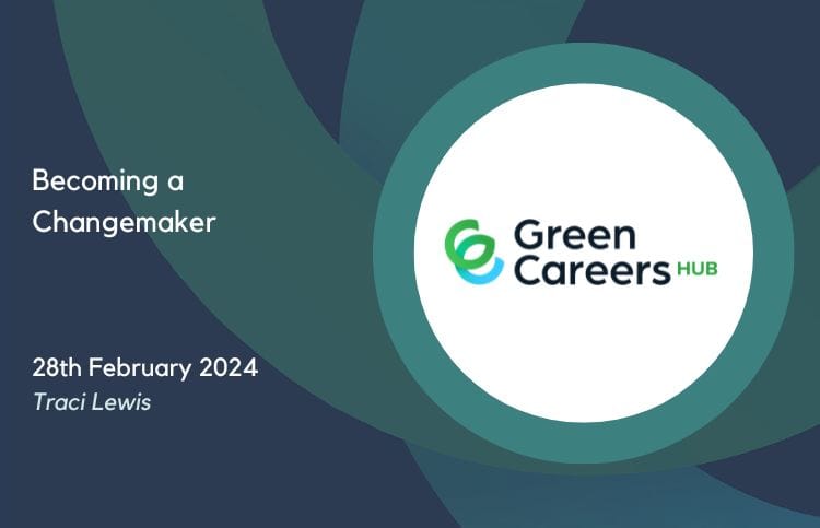 Thumbnail for webinar recording - becoming a changemaker