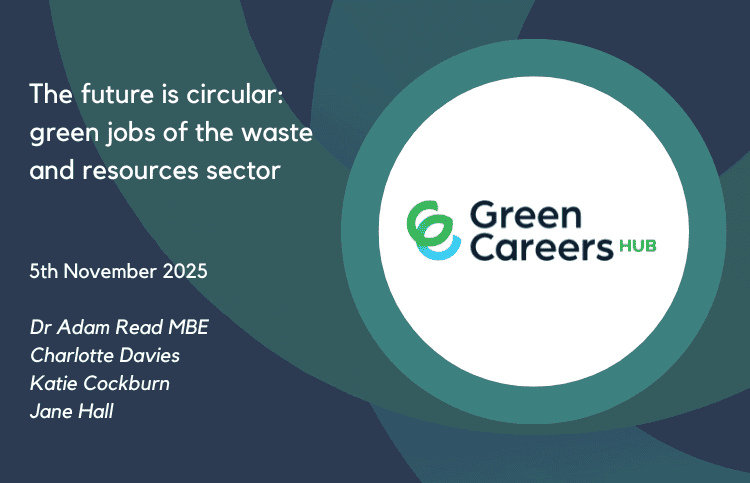 webinar thumbnail - green jobs in waste and resources