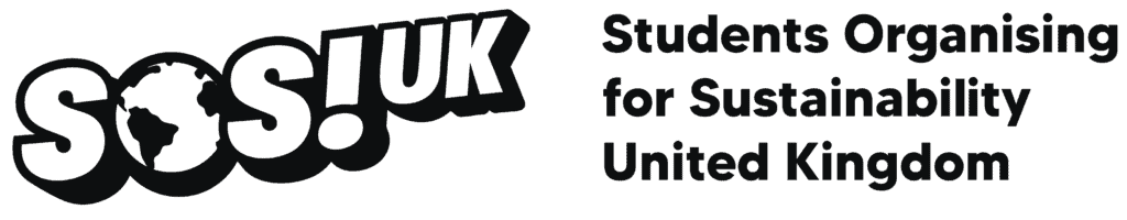 SOS UK logo with full name written on the side