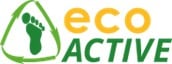 ecoActive logo in yellow and green